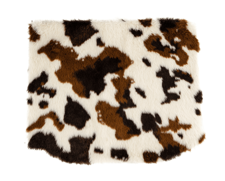 Brown Faux Cowhide