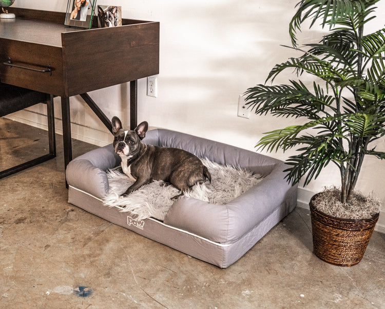 PupLounge™ Topper - Grey (Bed Not Included)