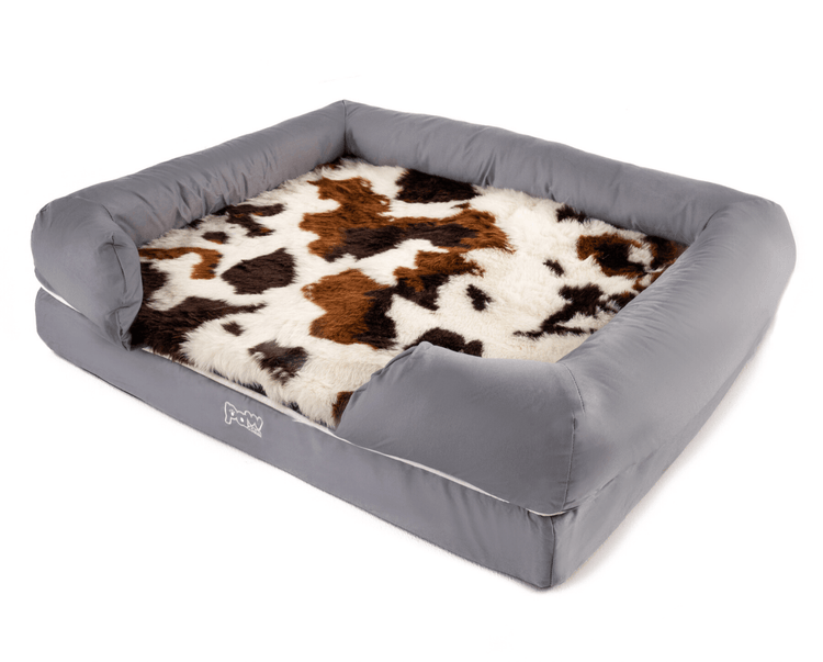 Brown Cowhide Topper