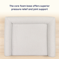 PupLuxe™ 3-Bolster Dog Bed - Grey Bouclé