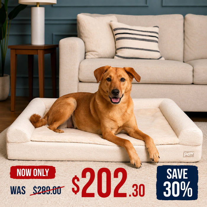 PupLuxe™ Bolster Dog Bed