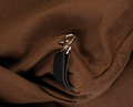PupLounge™ Memory Foam Dog Bed Cover - Brown (Bed Not Included)