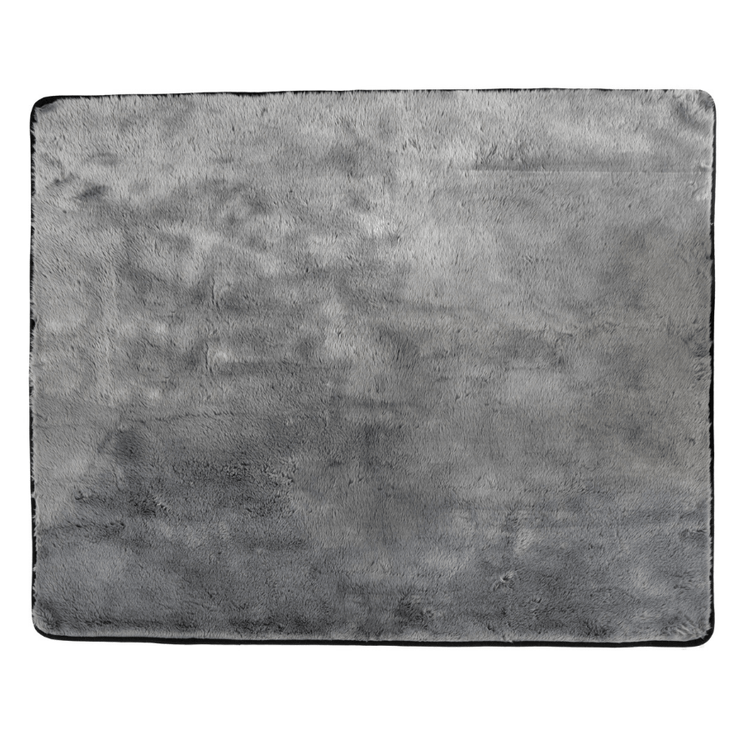 PupProtector™ Summer Short Fur Waterproof Throw Blanket - Charcoal Grey