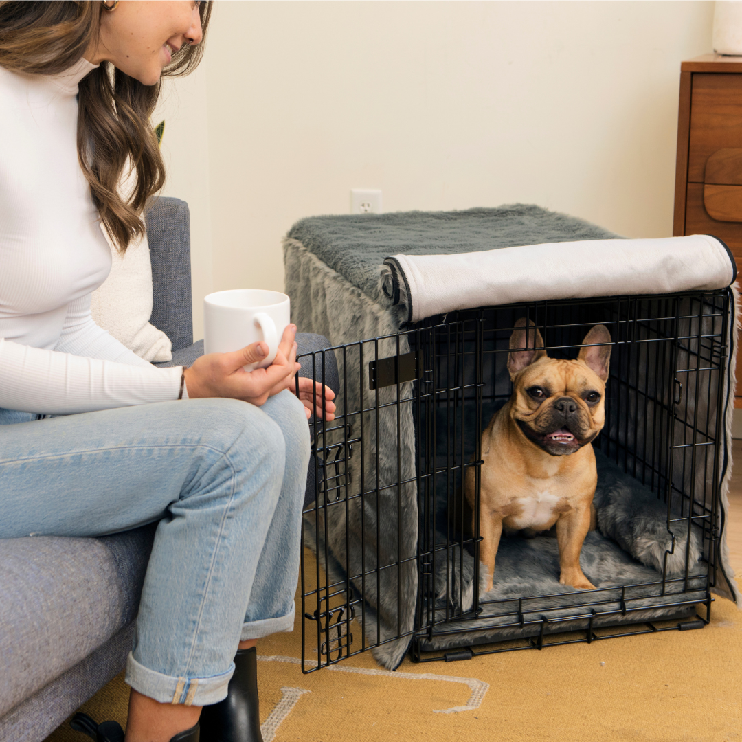 View of Upgrade Your Crate Kit - Charcoal Grey – Paw.com