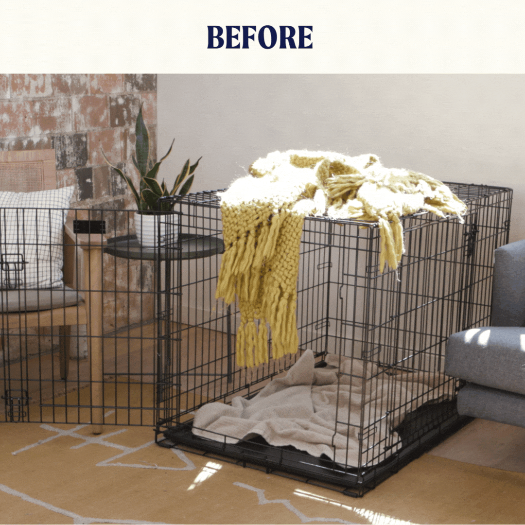 Upgrade Your Crate Kit - Charcoal Grey – Paw.com - Dog Crate Upgrade Kit